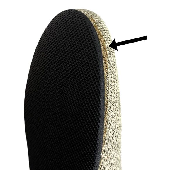 Mahabis Summer Slippers 39 Womens US 8 Slip On Shoes Beige Comfort Loafer Casual - Picture 12 of 16